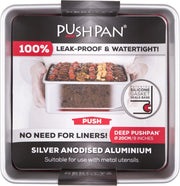 Wham PushPan Springvorm - Aluminium - Vierkant - Diep 20 cm