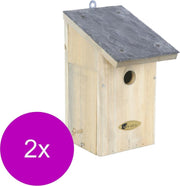 Wildbird Nestkast San Francisco Leisteen 34mm - Broeden - 2 x 16.5x21.5x30 cm