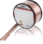 König - Luidspreker Kabel - Transparant - 25 meter