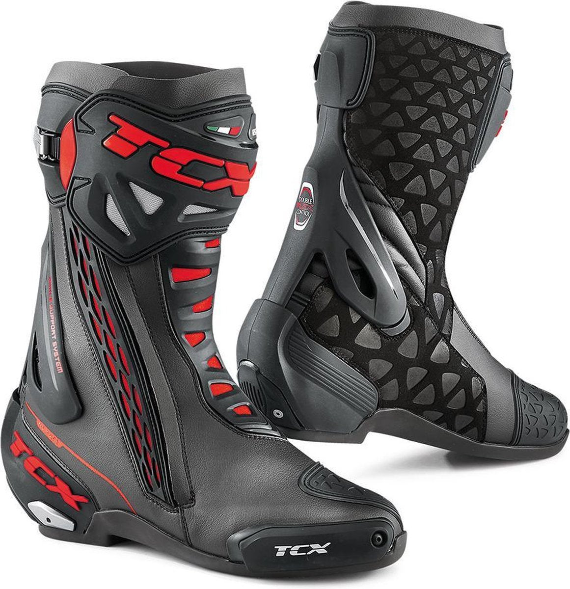 TCX Rt-Race Zwart Rood 46