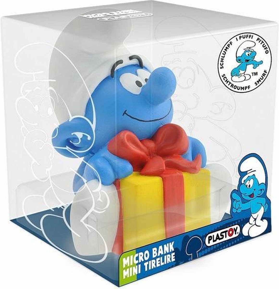 SMURF - Mini-Moneybox - Gift - 10cm : P.Derive 