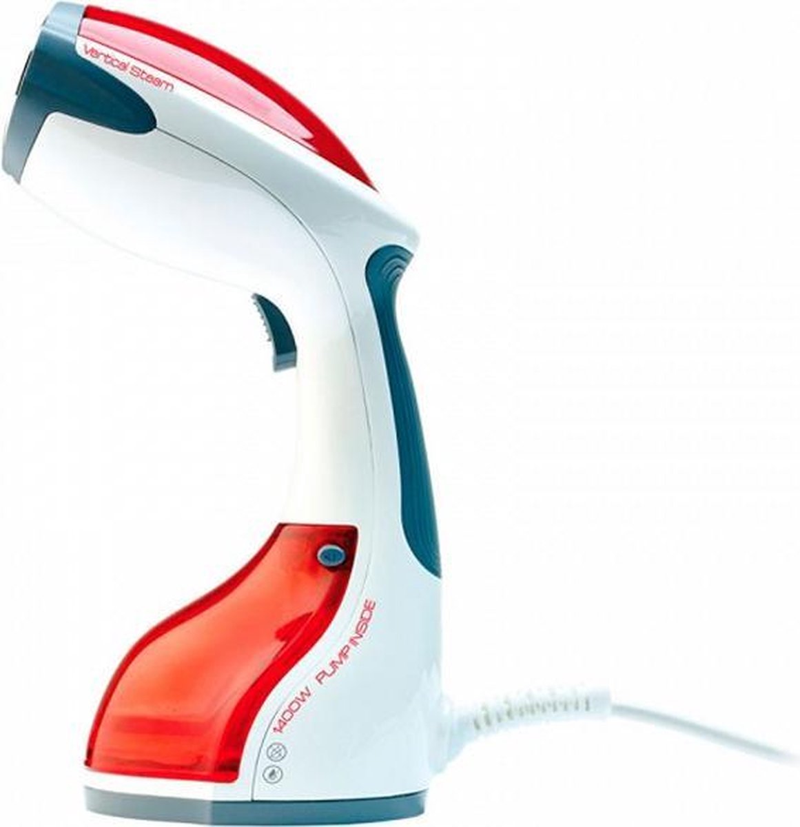 SOLAC S91864200 Niagara verticale stoomboot - 200 W - rood en wit