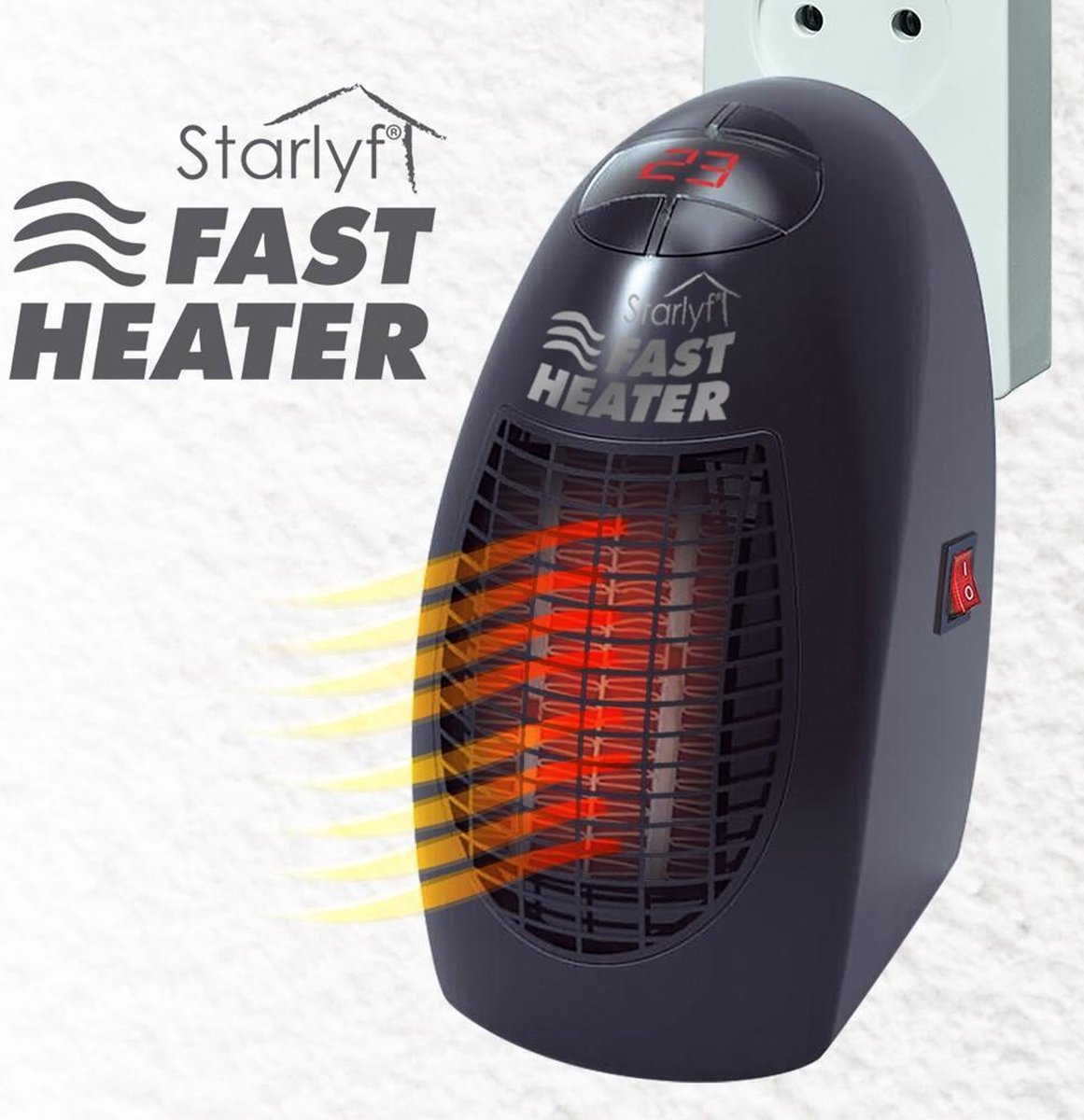 Starlyf Fast Heater DeLuxe  - Winter Is Coming - Starlyf Fast Heater Deluxe met afstandsbediening / Rituals