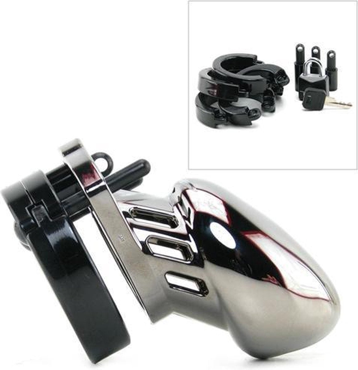 CB-X - CB6000S Kuisheidskooi - Chroom - Zilver - BDSM - Chastity - BDSM - Bondage