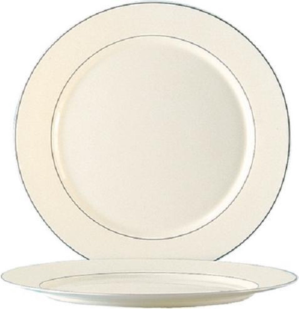 Arcoroc Reception Gastronomie - Dinerborden - 24cm - (Set van 6) En Yourkitchen E-kookboek - Heerlijke Smulrecepten