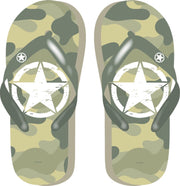Arditex Teenslippers Military Unisex Lichtgroen Maat 34