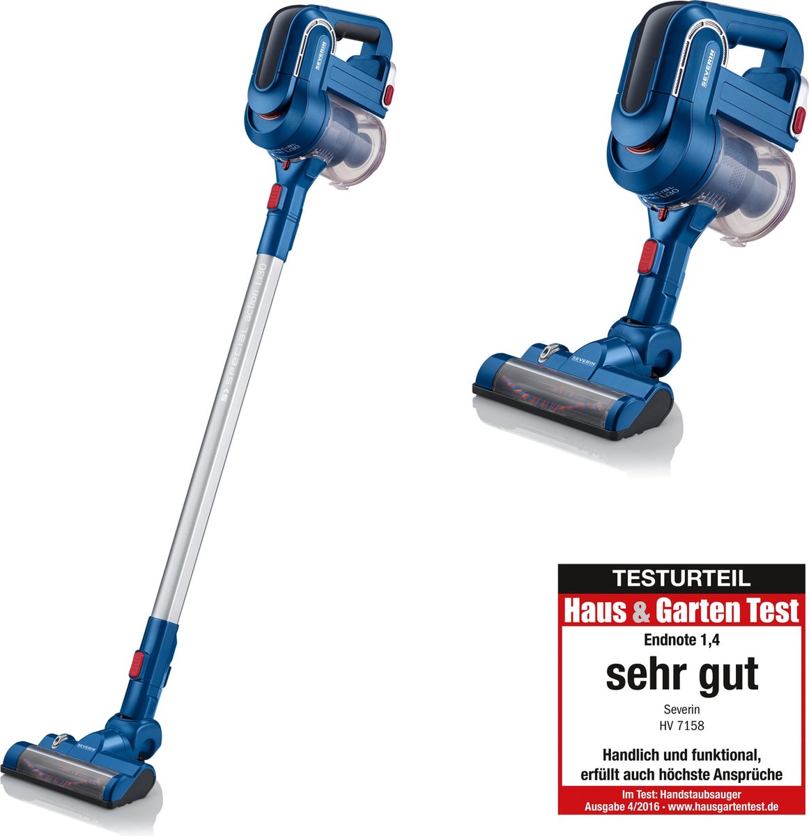 Severin HV7158 - S-Special Power Bullet Pet  - Steelstofzuiger