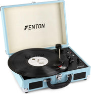 Platenspeler Bluetooth - Fenton RP115 platenspeler in koffer met Bluetooth