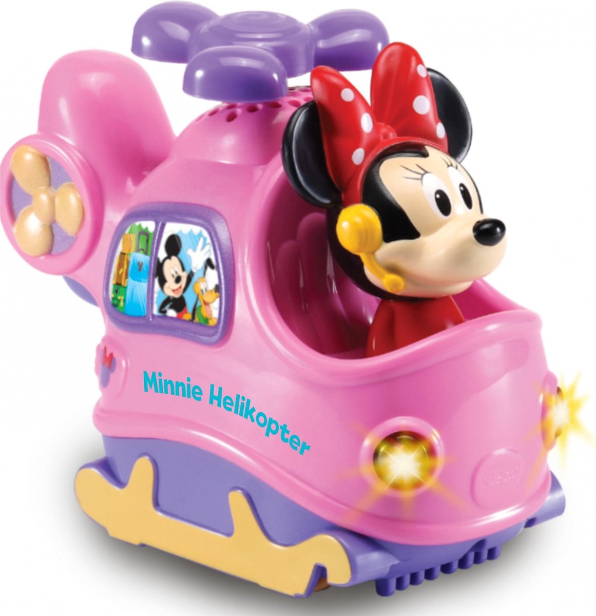 VTechToet Toet Auto's Disney Minnie Helikopter - Educatief Babyspeelgoed