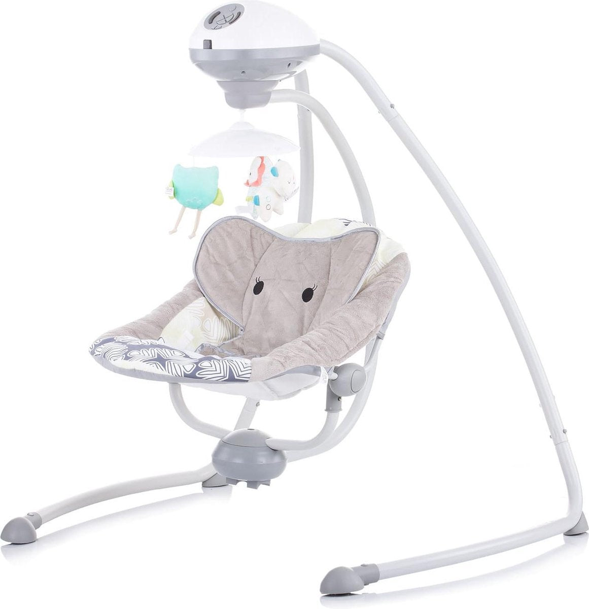 Schommelstoel Chipolino Aida Grijs Dumbo