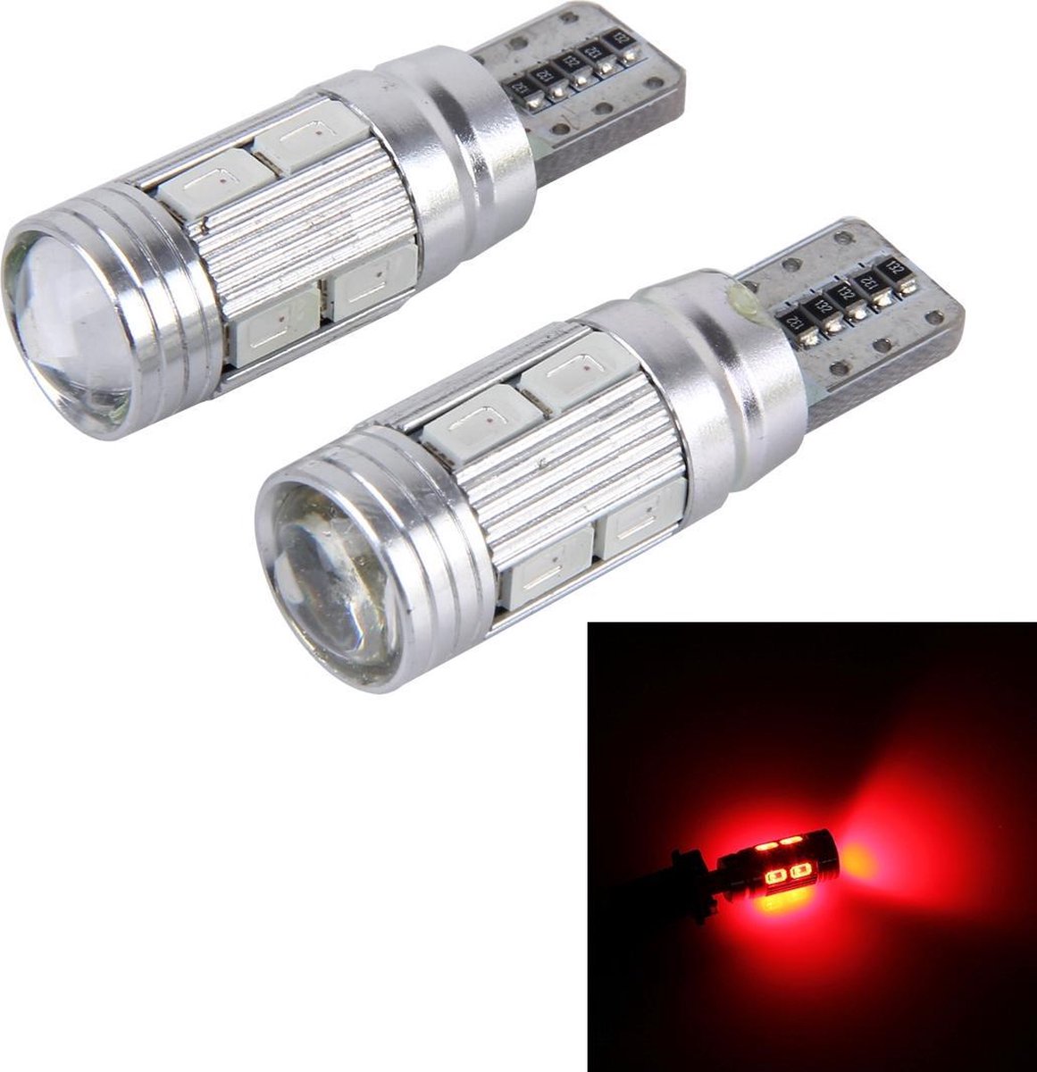 2 STKS T10 6 W 10 SMD 5630 LED Foutloze Canbus Auto Klaring Licht Lamp