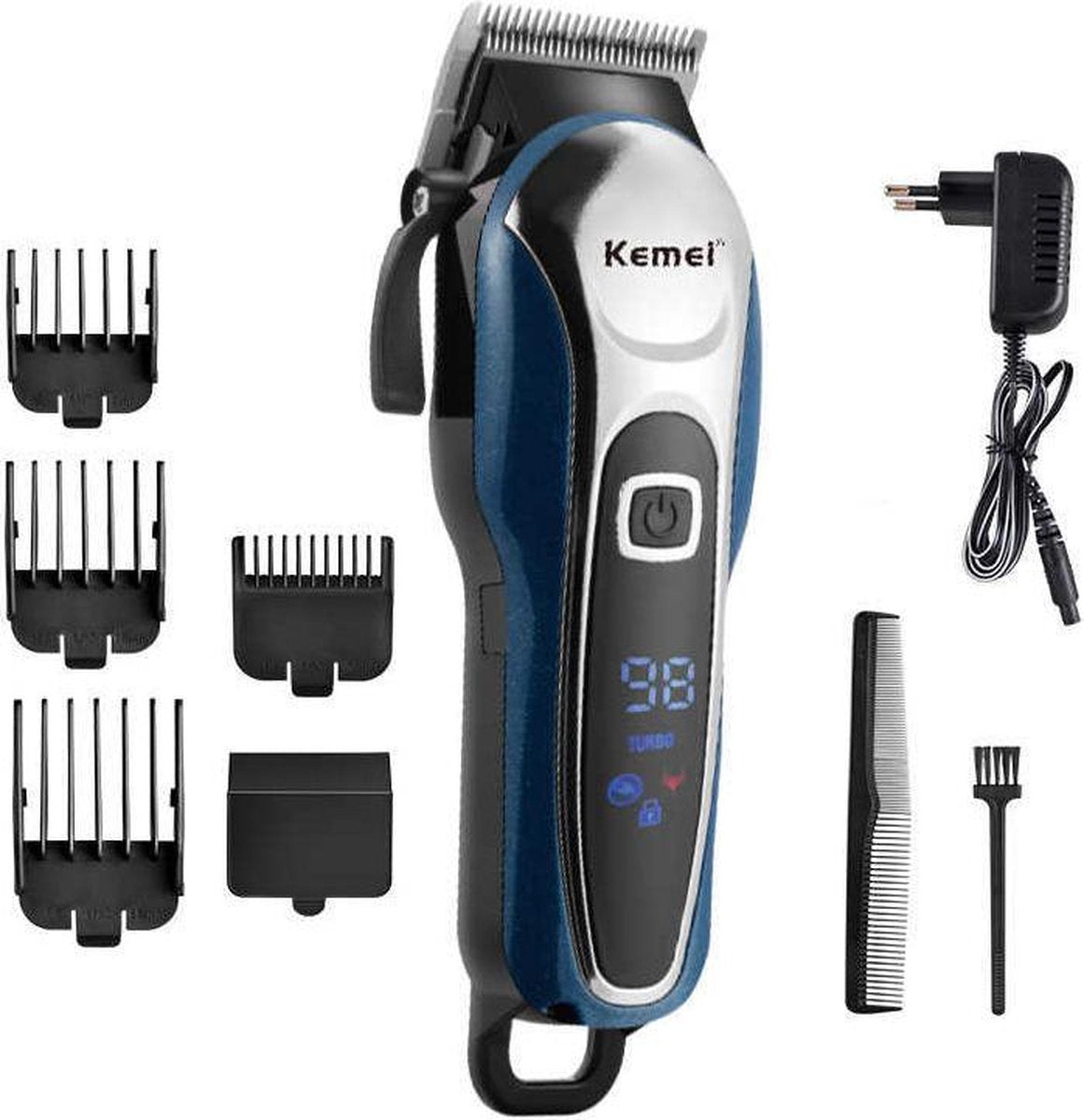 Kemei KM-1995 | Professionele Tondeuse | Roestvrije Stalen Messen