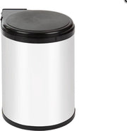 Casibel inbouw afvalemmer 14l wit