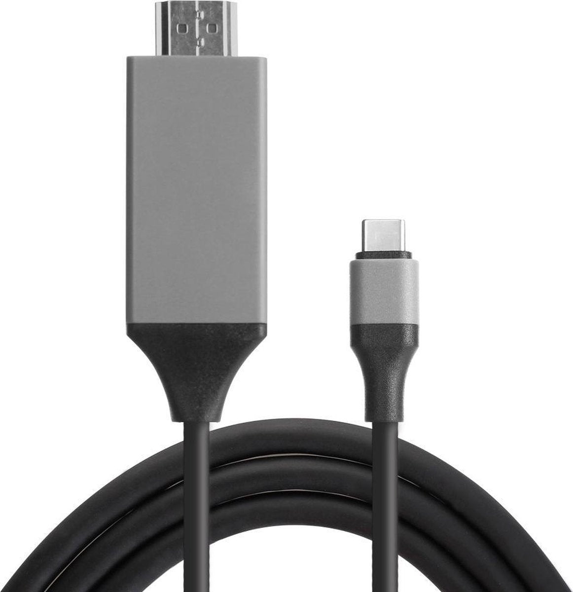 Mobigear USB-C naar HDMI Kabel 2 Meter Zwart