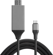 Mobigear USB-C naar HDMI Kabel 2 Meter Zwart