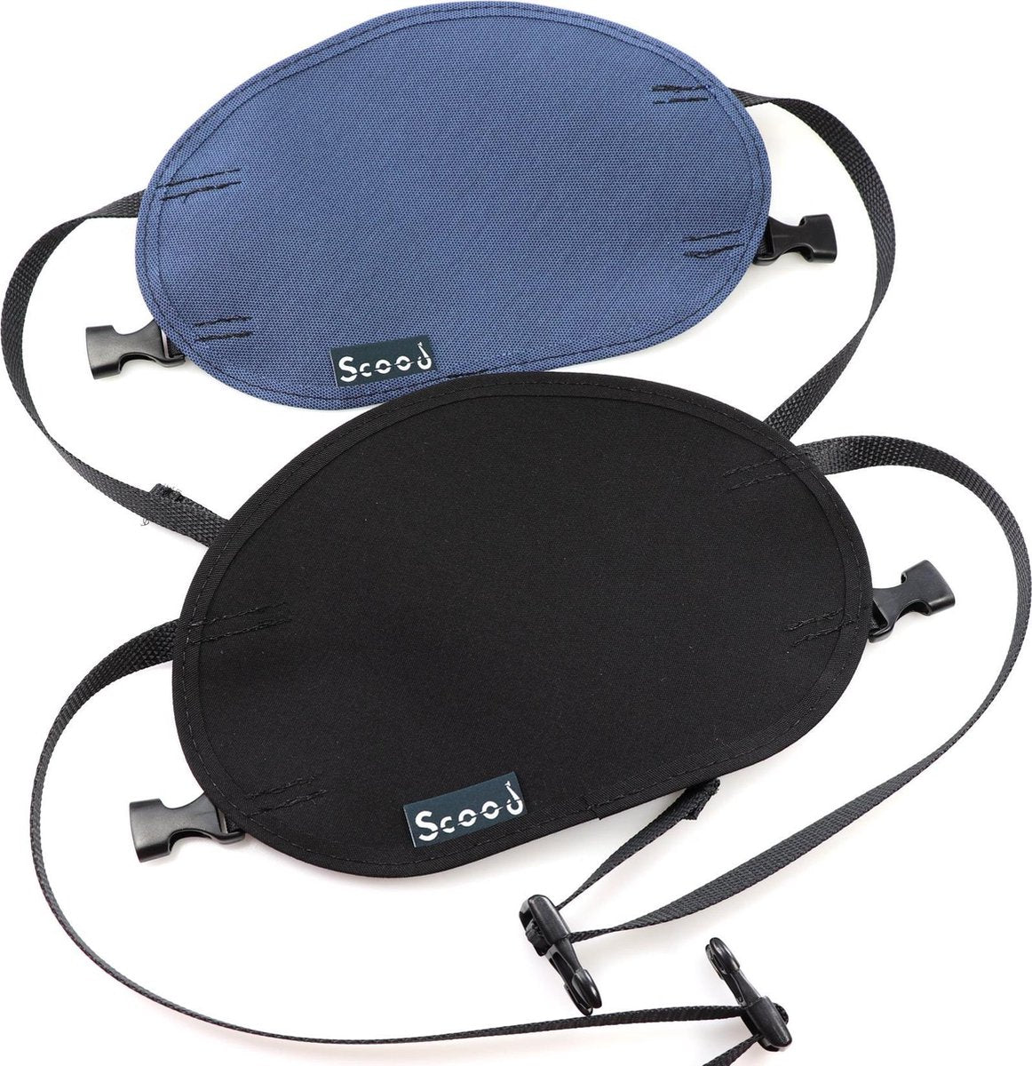 Scood | Beschermhoes voor kilometerteller van je scooter | Universeel | Set van 2 stuks blauw + zwart | SC03