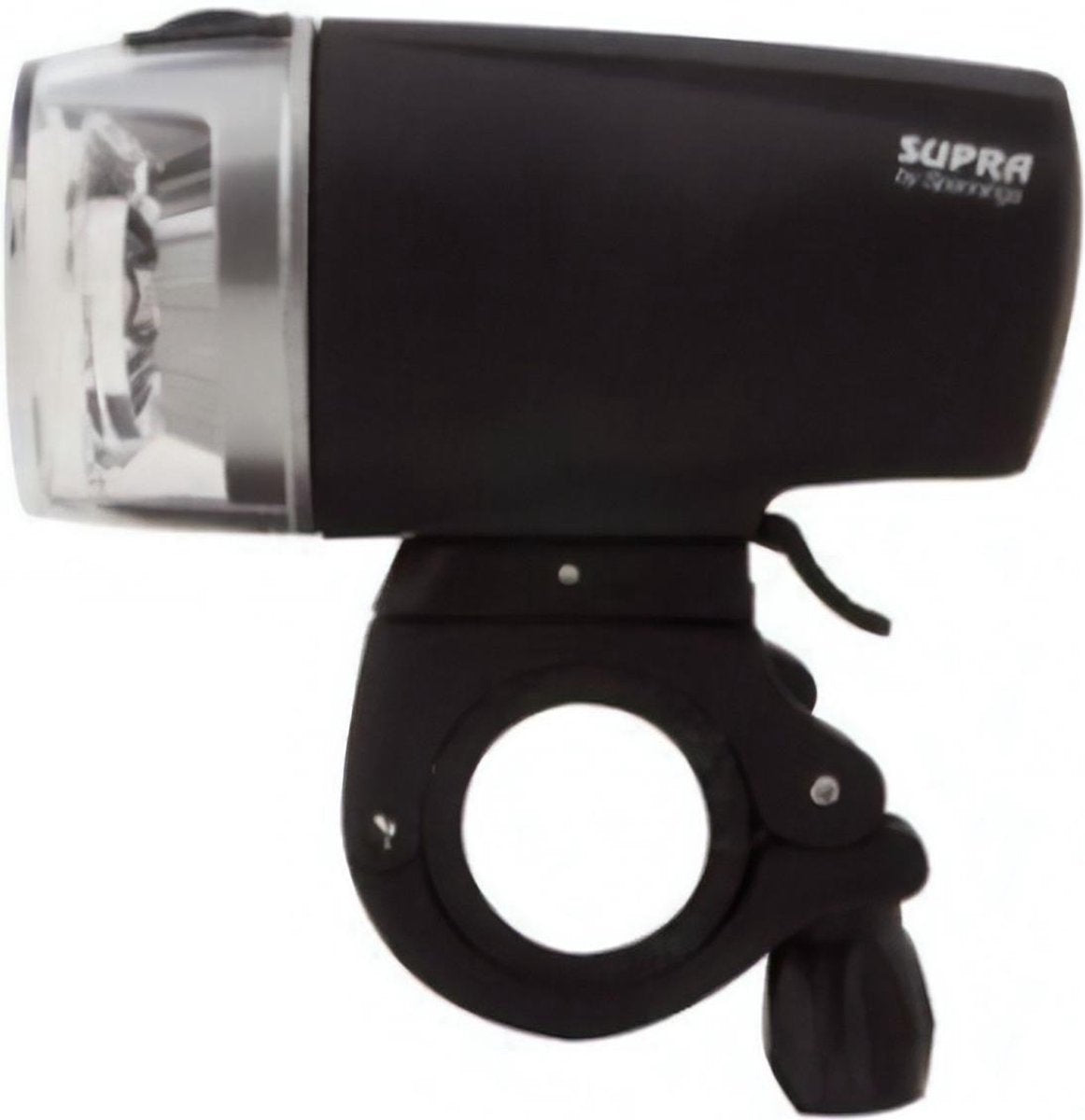 Spanninga Koplamp Supra Batterij Led 15 Lux 9 Cm Zwart