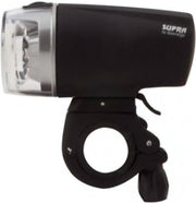 Spanninga Koplamp Supra Batterij Led 15 Lux 9 Cm Zwart