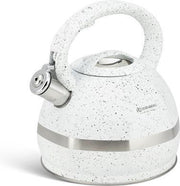 Edënbërg Classic Line - Luxe Fluitketel 3 liter- Wit - RVS