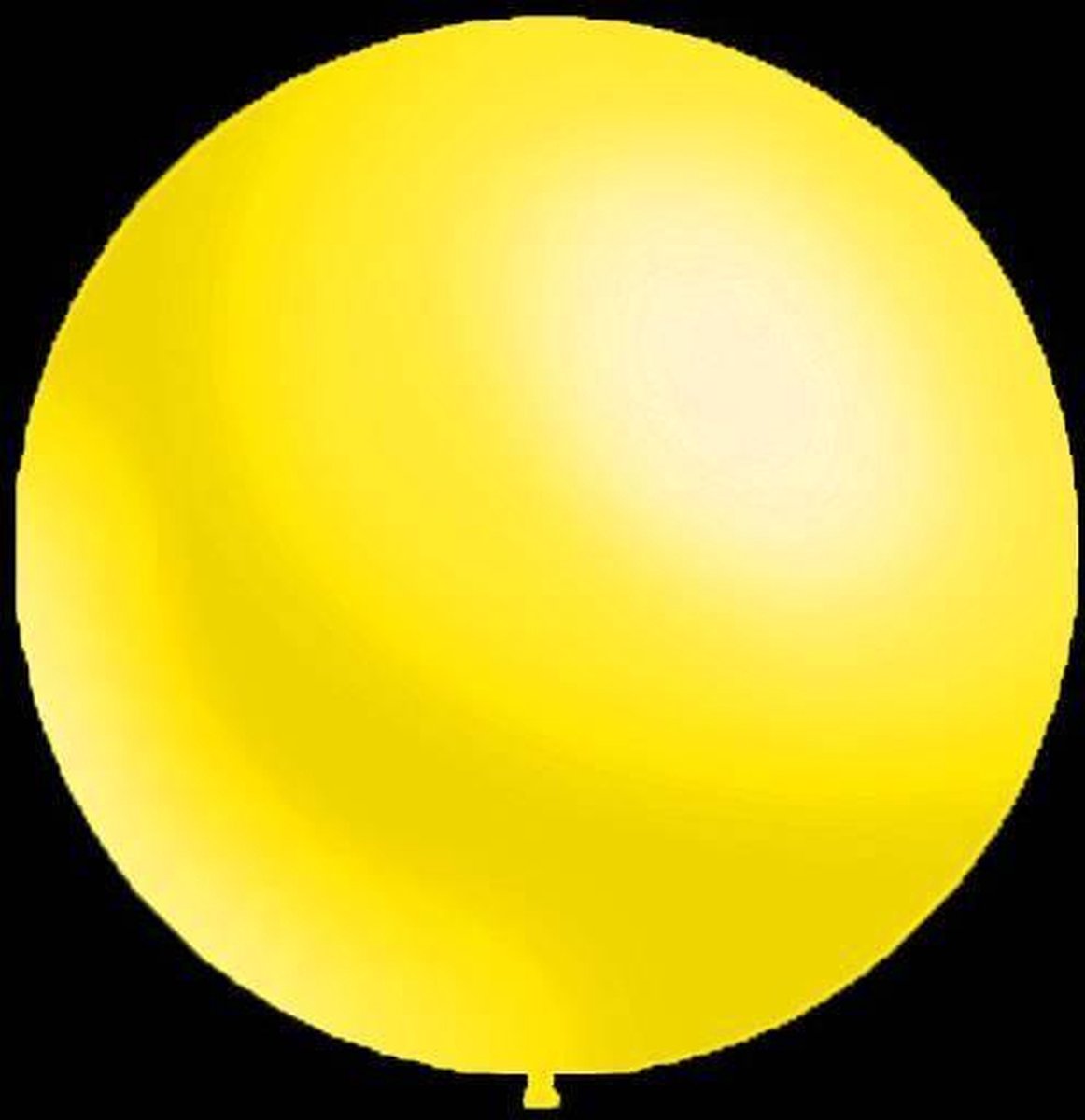 100 stuks - Decoratieve ballonnen - 30 cm - metallic geel professionele kwaliteit