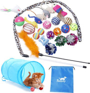 REXA®  Kattenspeelgoed set met tunnels