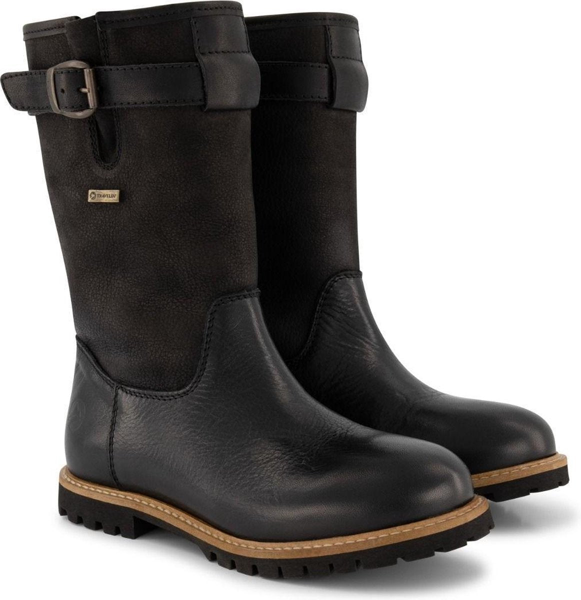 Travelin Finland Outdoorlaarzen Vrouwen - Zwart - Maat 39