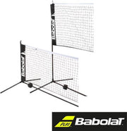 Babolat opzet badmintonnet tennisnet - staal - zwart - 5.8m