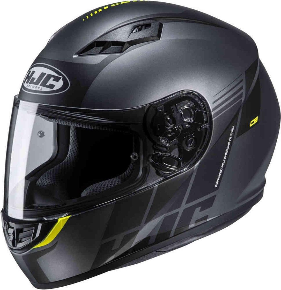 HJC CS-15 Mylo - Mat Zwart / Geel