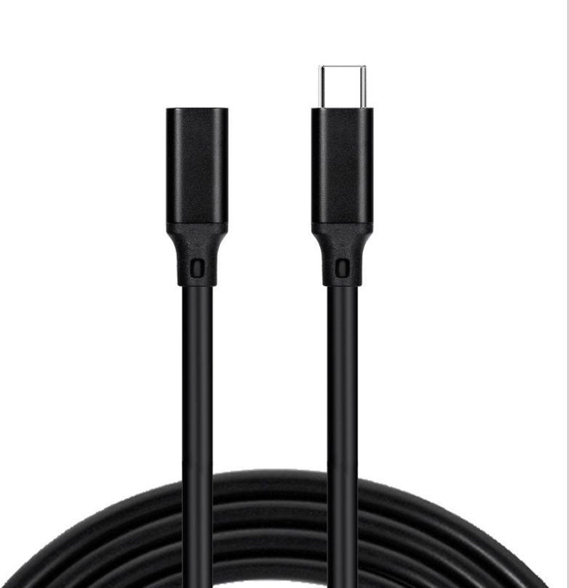 Garpex® USB-C 3.1 Verlengkabel - 4K video - 0.5 meter - zwart