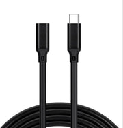 Garpex® USB-C 3.1 Verlengkabel - 4K video - 0.5 meter - zwart