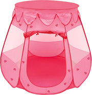 Meisje spelen Tent 120x120x90cm Kids Tent bal bad Pop-Up Tent roze Tent voor kinderen