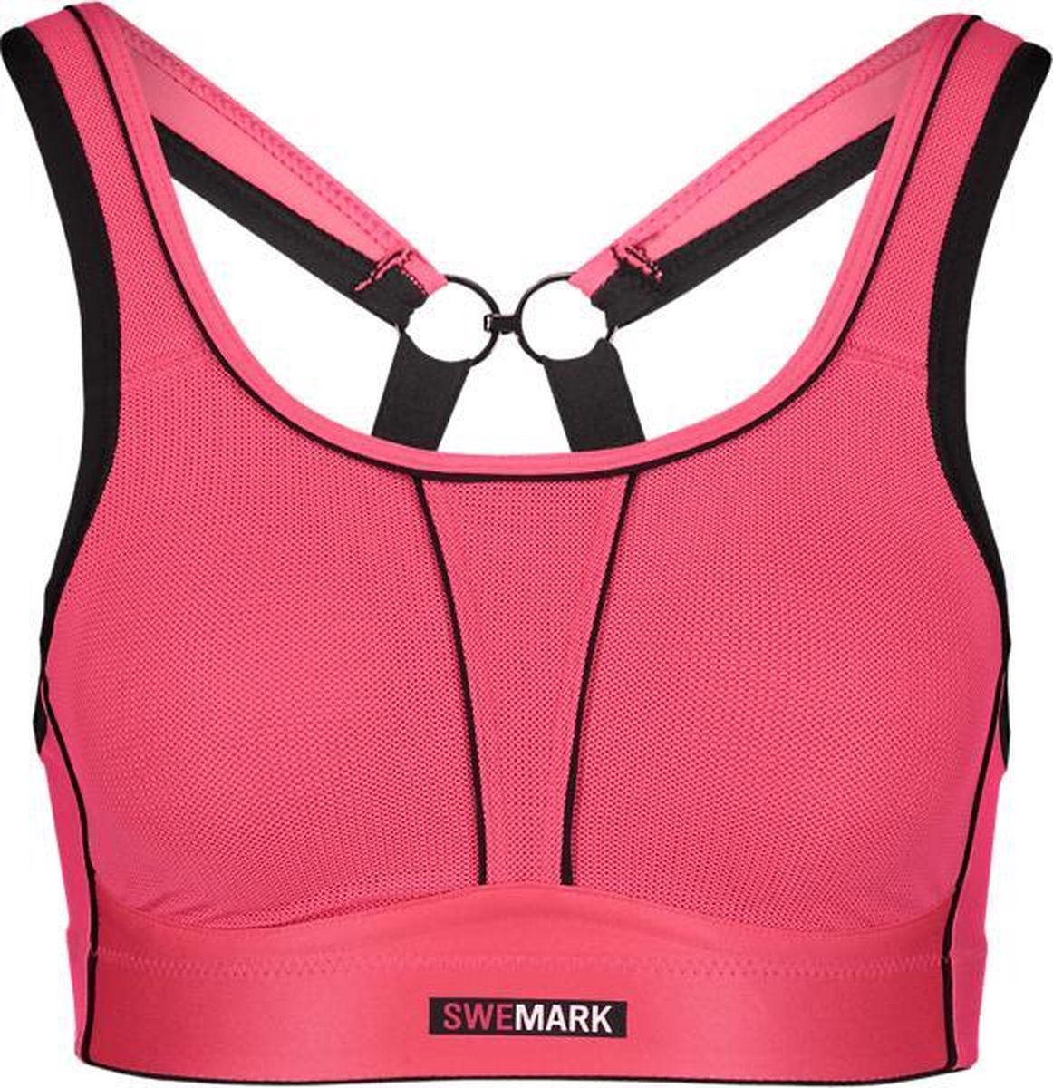 sportbh dames -De beste sportbeha-roze-100D