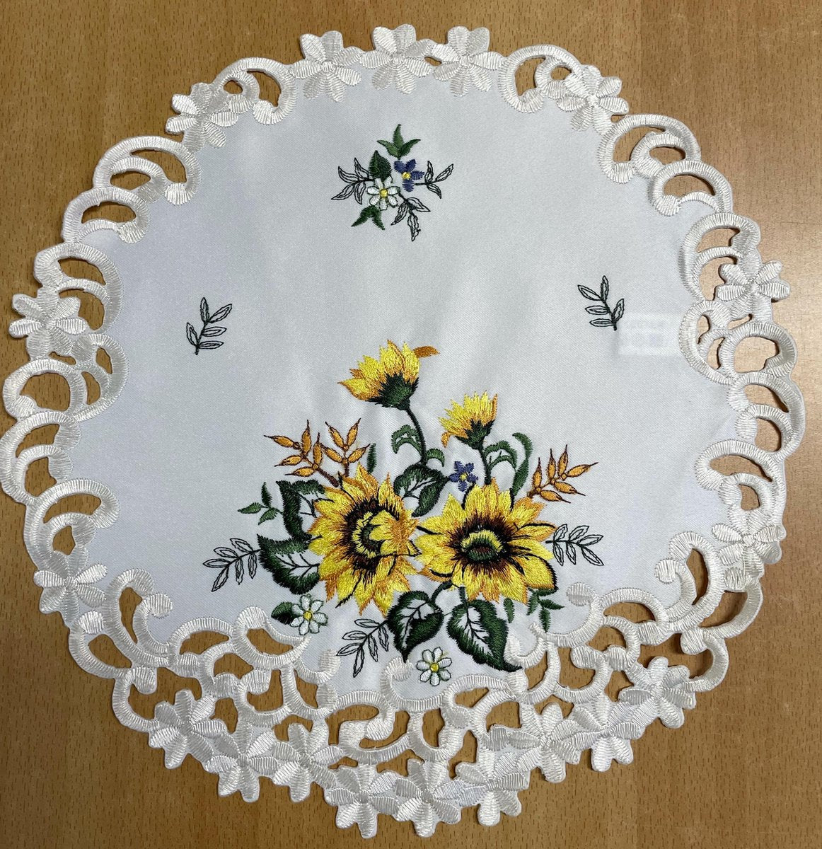 Tafelkleed - Zonnebloem - Rond 40 cm