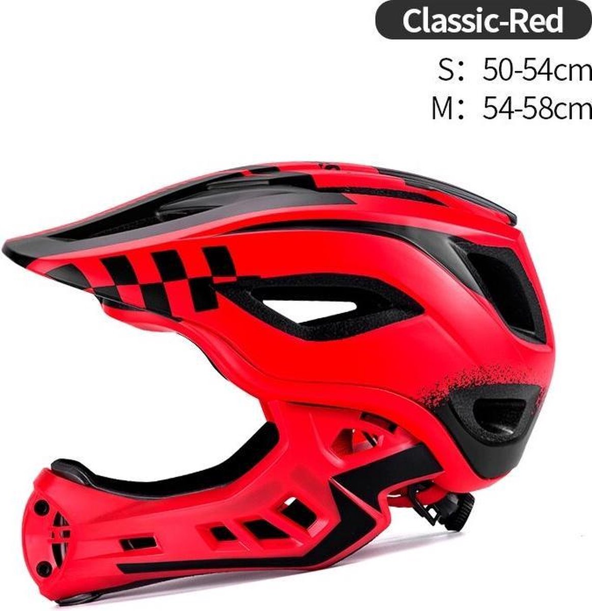 Baymate 2 In 1 Volledige Bedekt Kind Helmen Fiets Fietsen Dieren Kinderen Helmen EPS Sport Veiligheid Hoeden Voor Parallel Auto Red M
