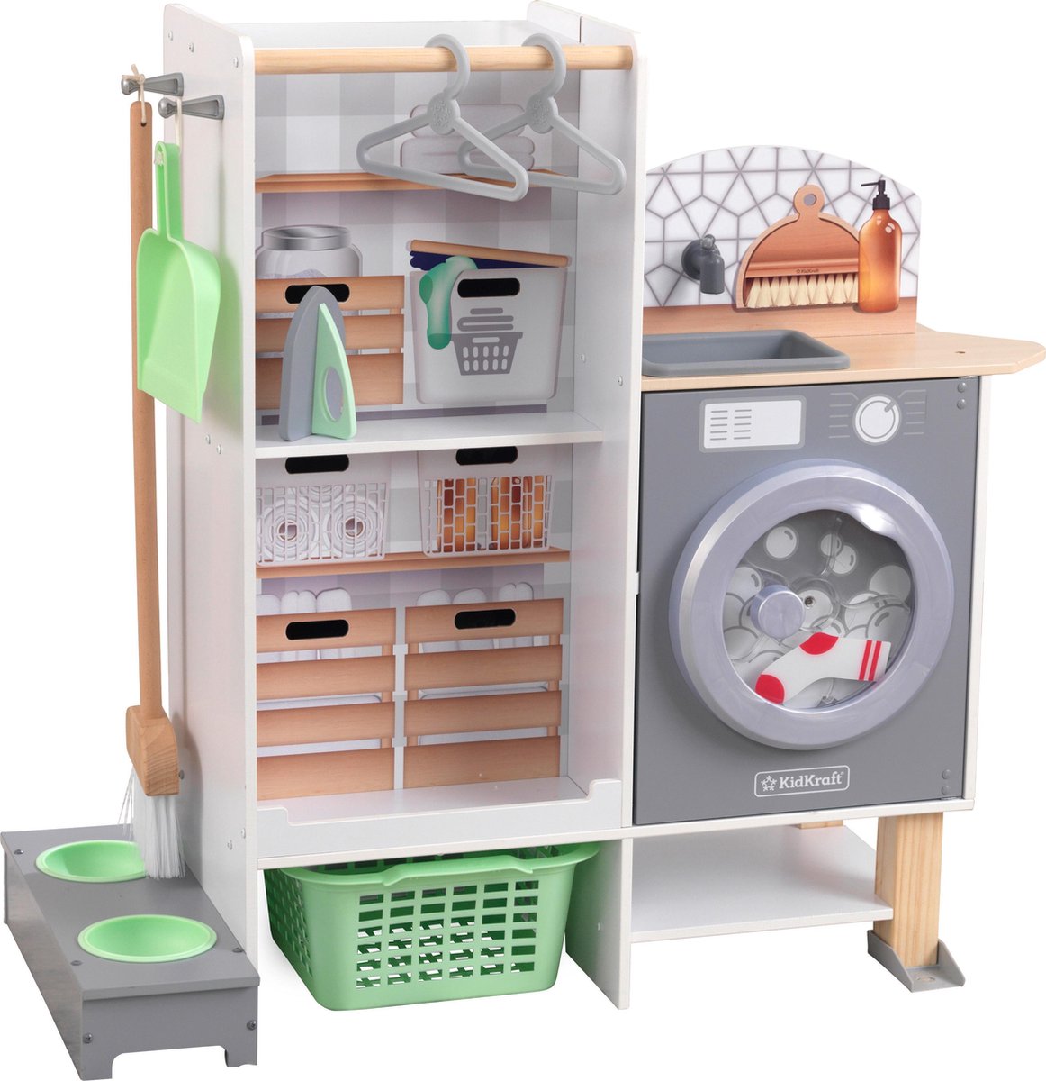 KidKraft - 2-in-1 Keuken en Wasserij