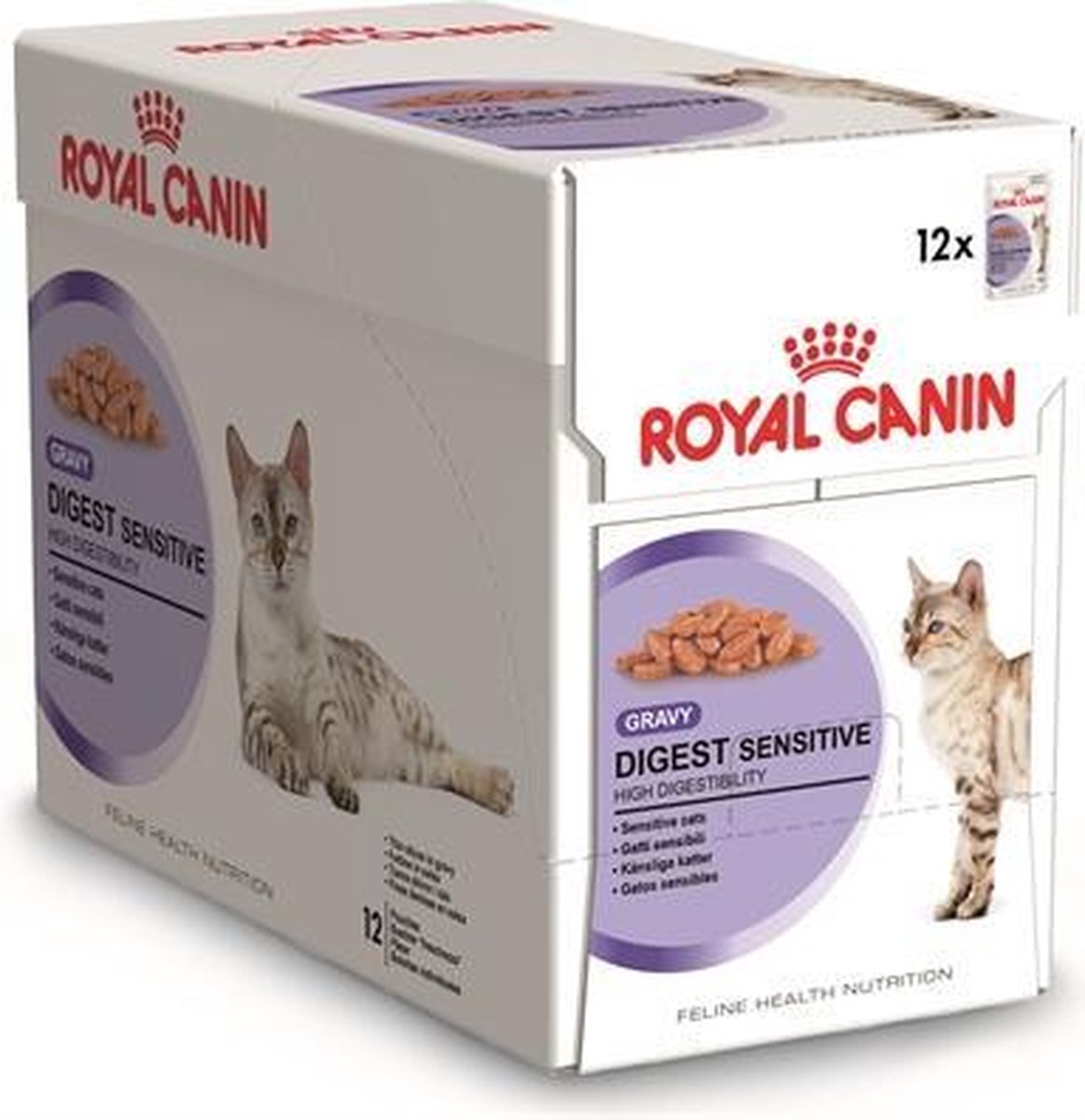 Royal canin wet digest sensitive - 12x85 gr - 1 stuks