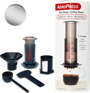 Aeropress Coffee Maker + IMS E&B LAB koffiefilter 200 micron RVS