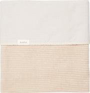 Koeka Wiegdeken flanel Vik - sand 75x100cm