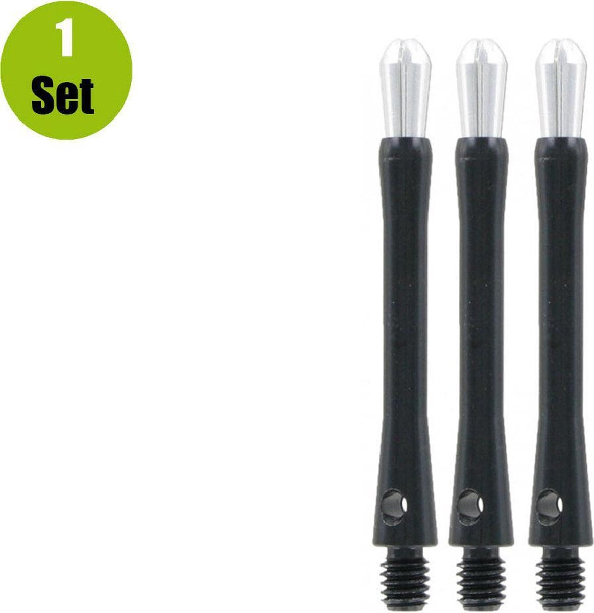 Bulls Collect Dart Shafts - Zwart - Medium - (1 Set)