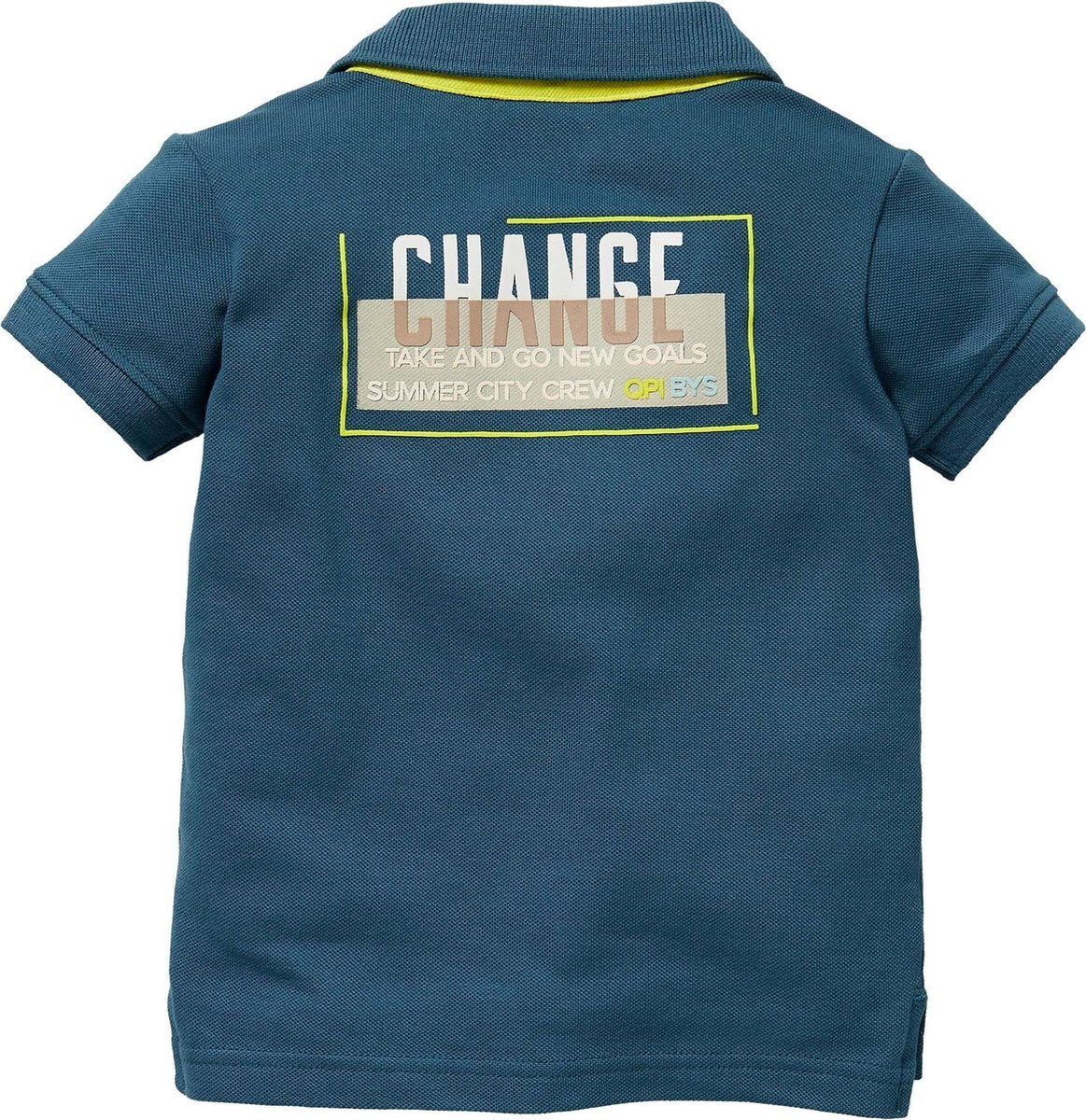 Quapi baby jongens polo t-shirt Gionni Sport Blue