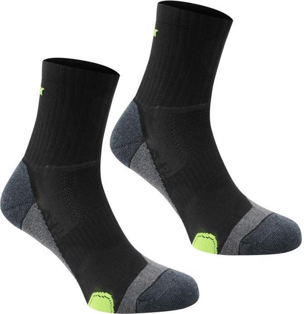 Karrimor Hardloopsokken (2 paar) - Unisex - Zwart - 46+