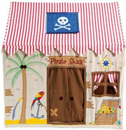 Piraat speeltent klein + floor quilt - Win Green