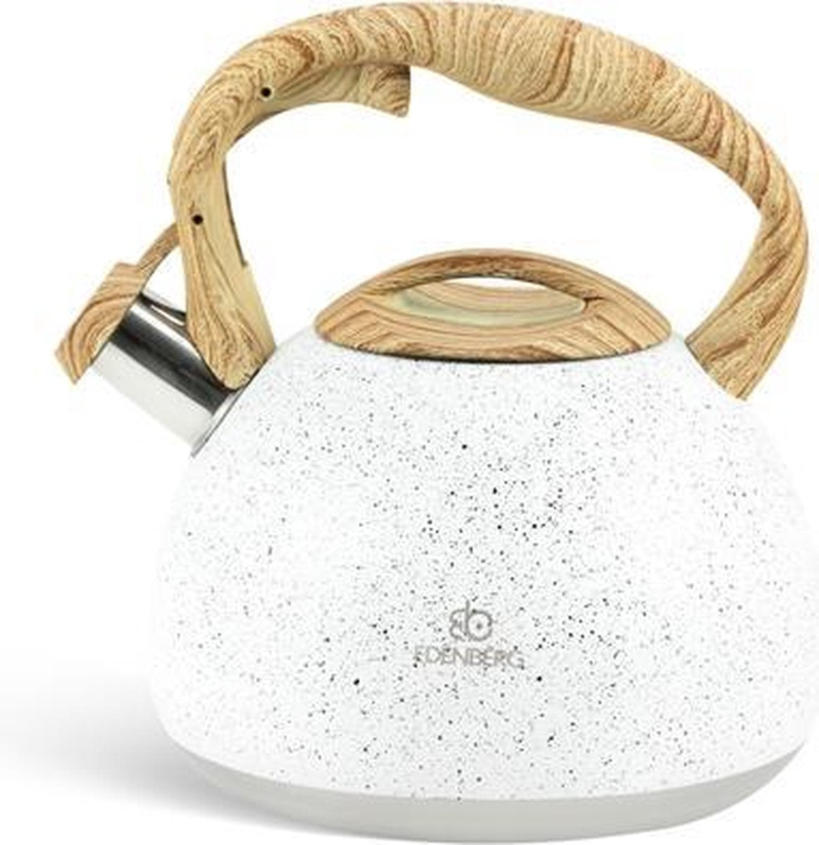 Edënbërg White Line - Luxe Fluitketel - 3.0 liter - RVS