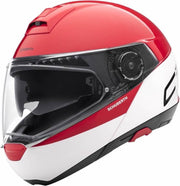 Schuberth C4 Pro Swipe Rood Systeemhelm - Motorhelm - Maat L