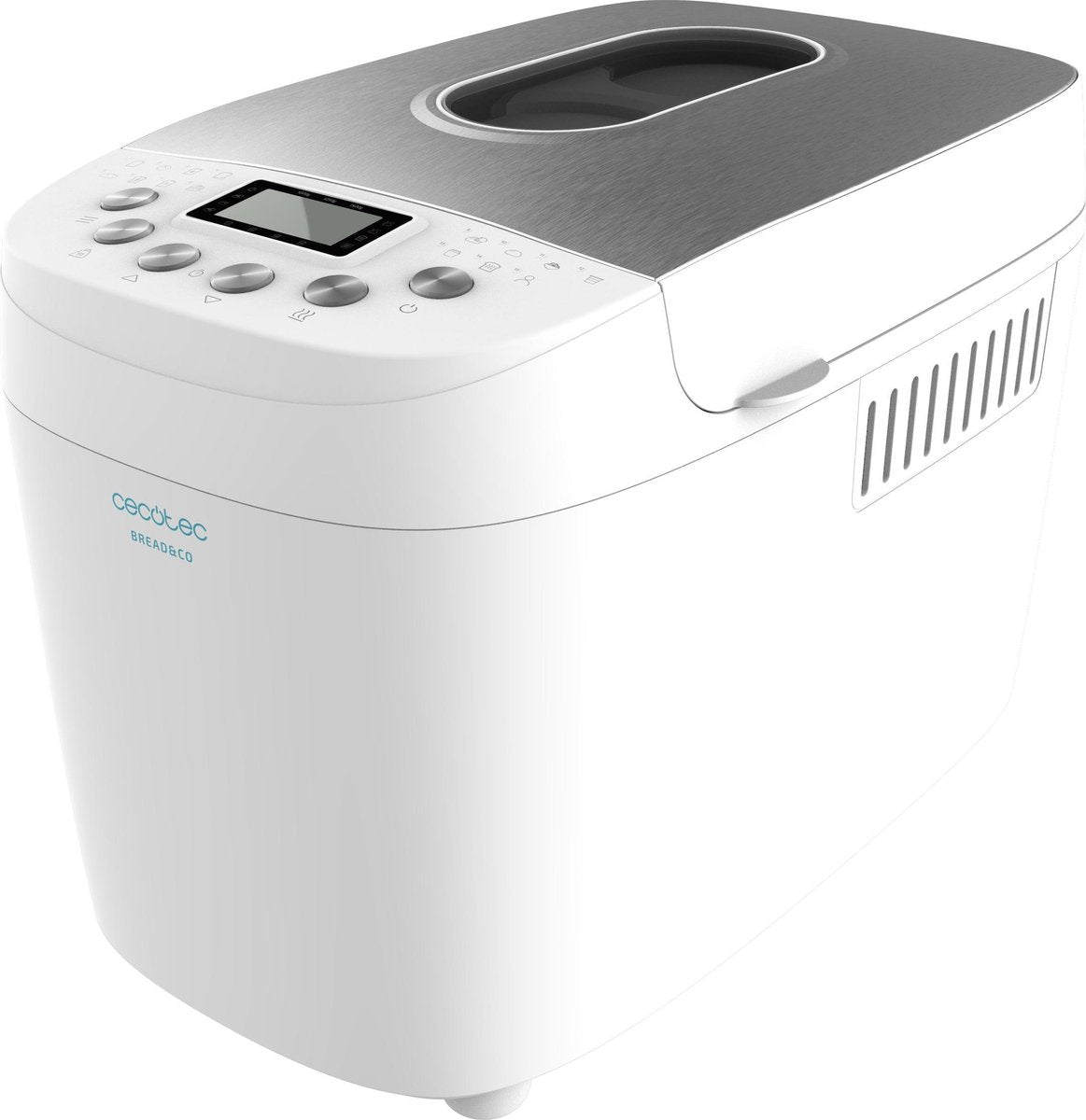 Cecotec Bread&Co 1500 PerfectCook broodbakmachine Roestvrijstaal