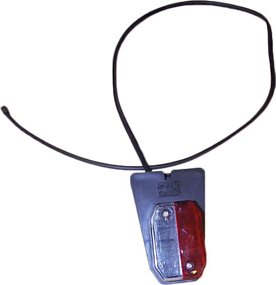 Breedtelicht - Rood/Wit - Aspock - + houder - Aanhangwagen verlichting - Aanhanger zijverlichting