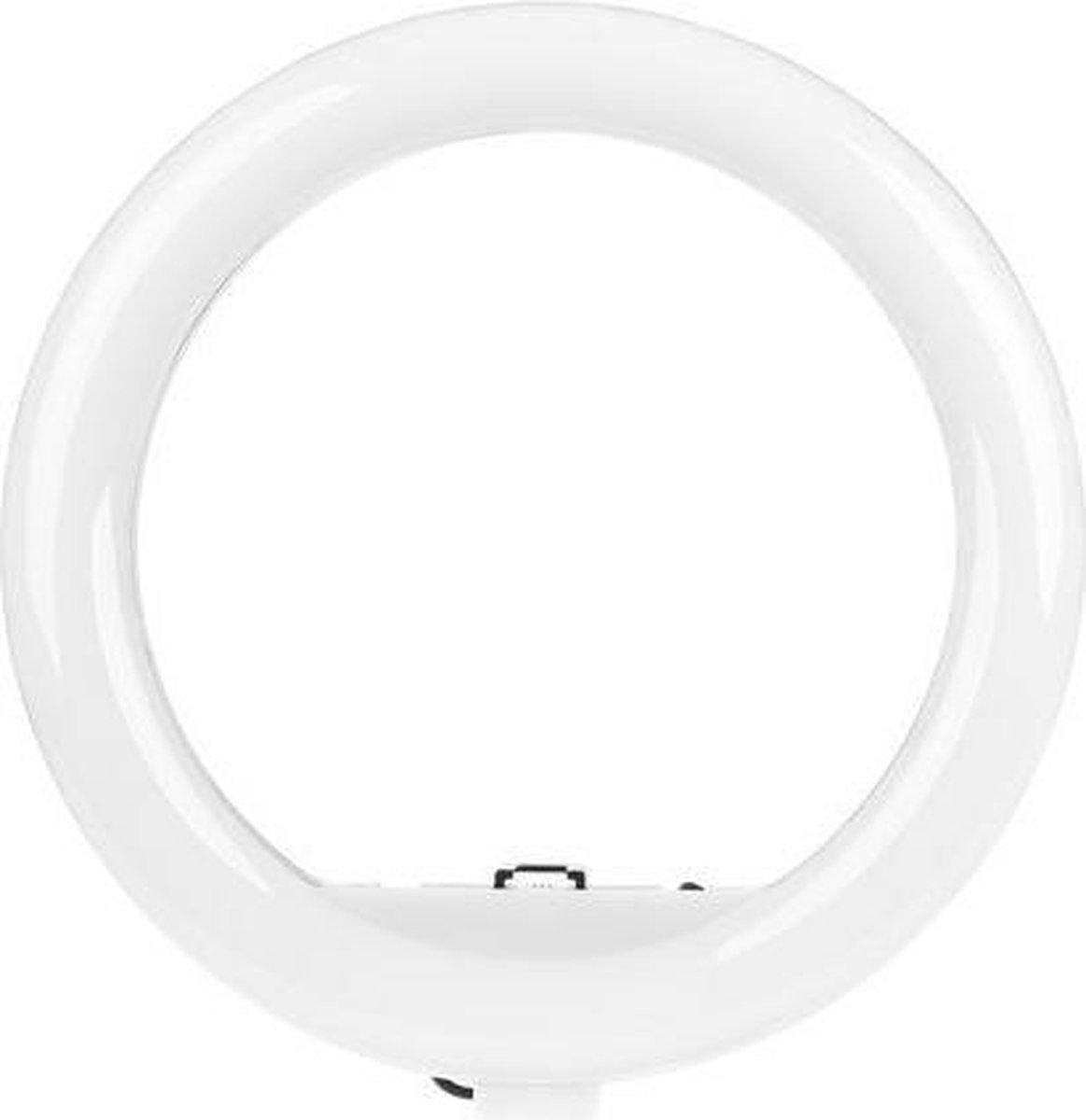 ringlamp - selfie ring light - ring lamp - selfie light - tik tok lamp met statief - ringlamp met statief - inclusief statief
