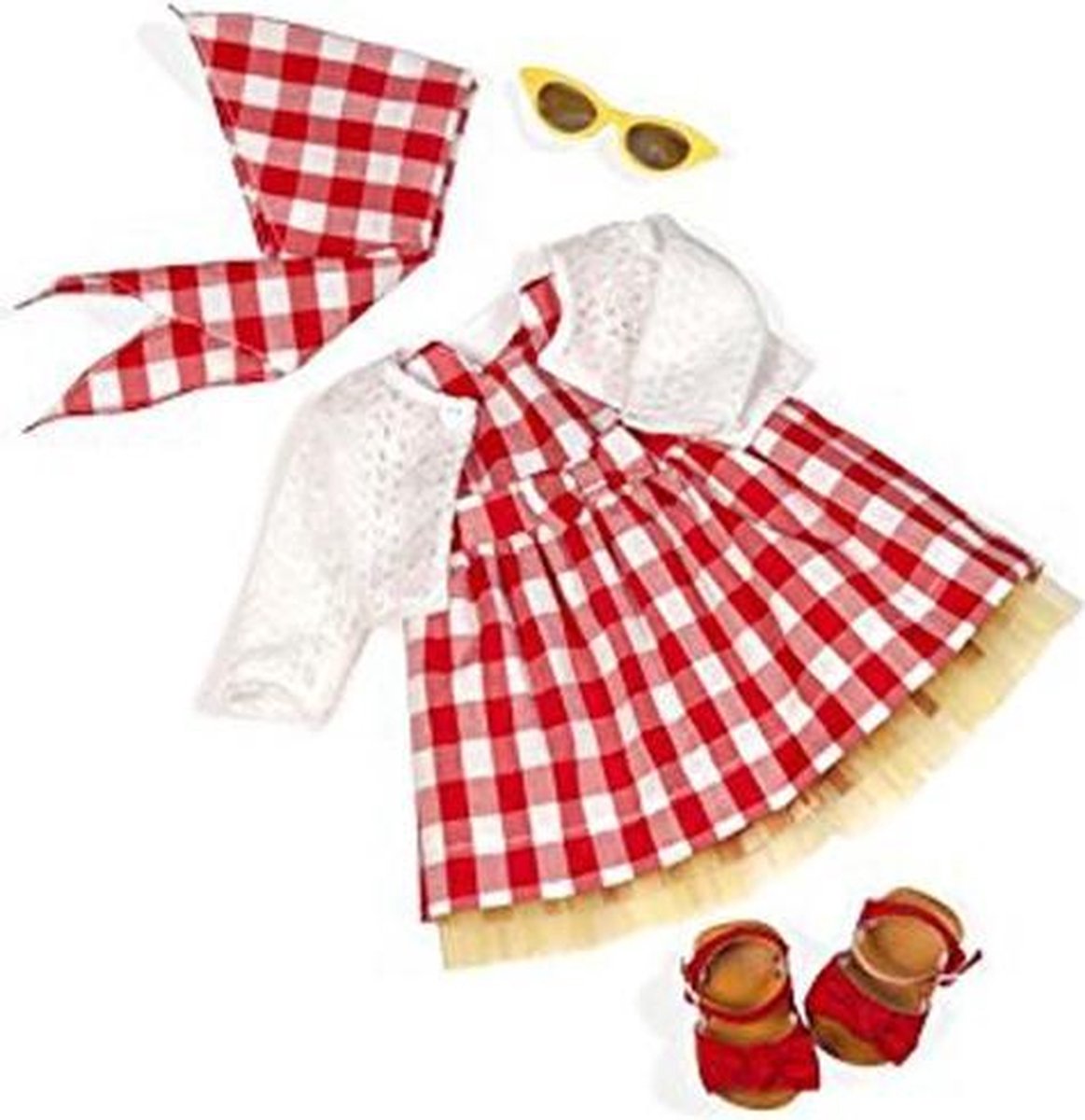 Our Generation Kledingset Lil Miss Dah-ling Rood 46 Cm