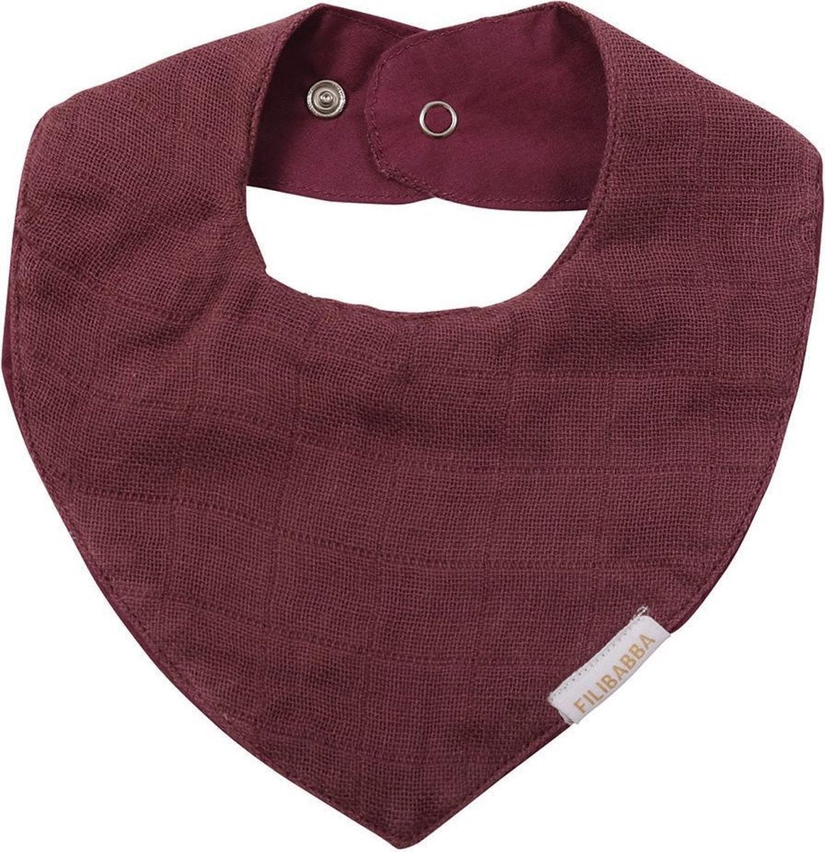 Filibabba Tetra Slabbetje - Plum - One Size