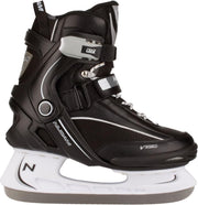 NijdamIJshockeyschaats - Semi-Softboot - Zwart/Wit - Maat 41